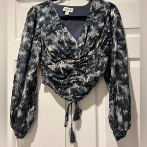 ALLISON RUCHED TOP SIZE XS